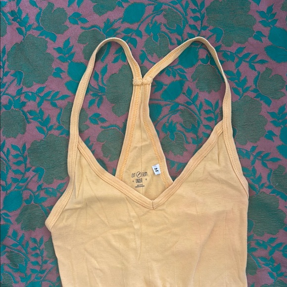 Tops - 🌞Women's Butter Yellow Surfer Racerback Tank Top🌞